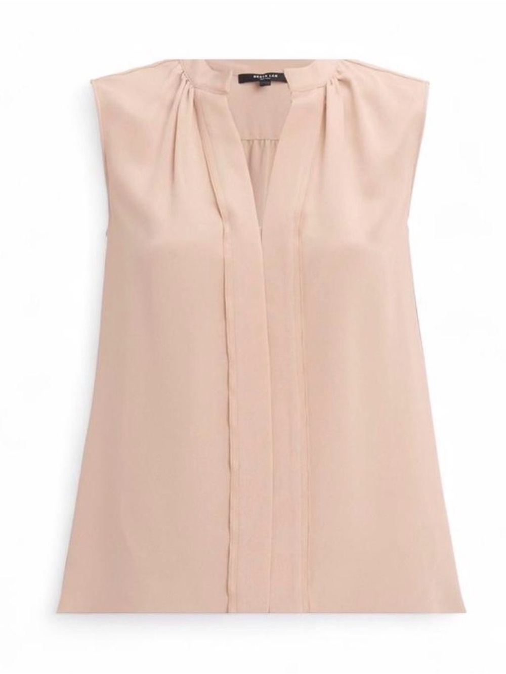 $590 Derek Lam Silk Blouse in Blush Sz 6